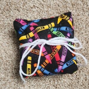 Colorful Crayon Patterned Rice Hand Warmers 2